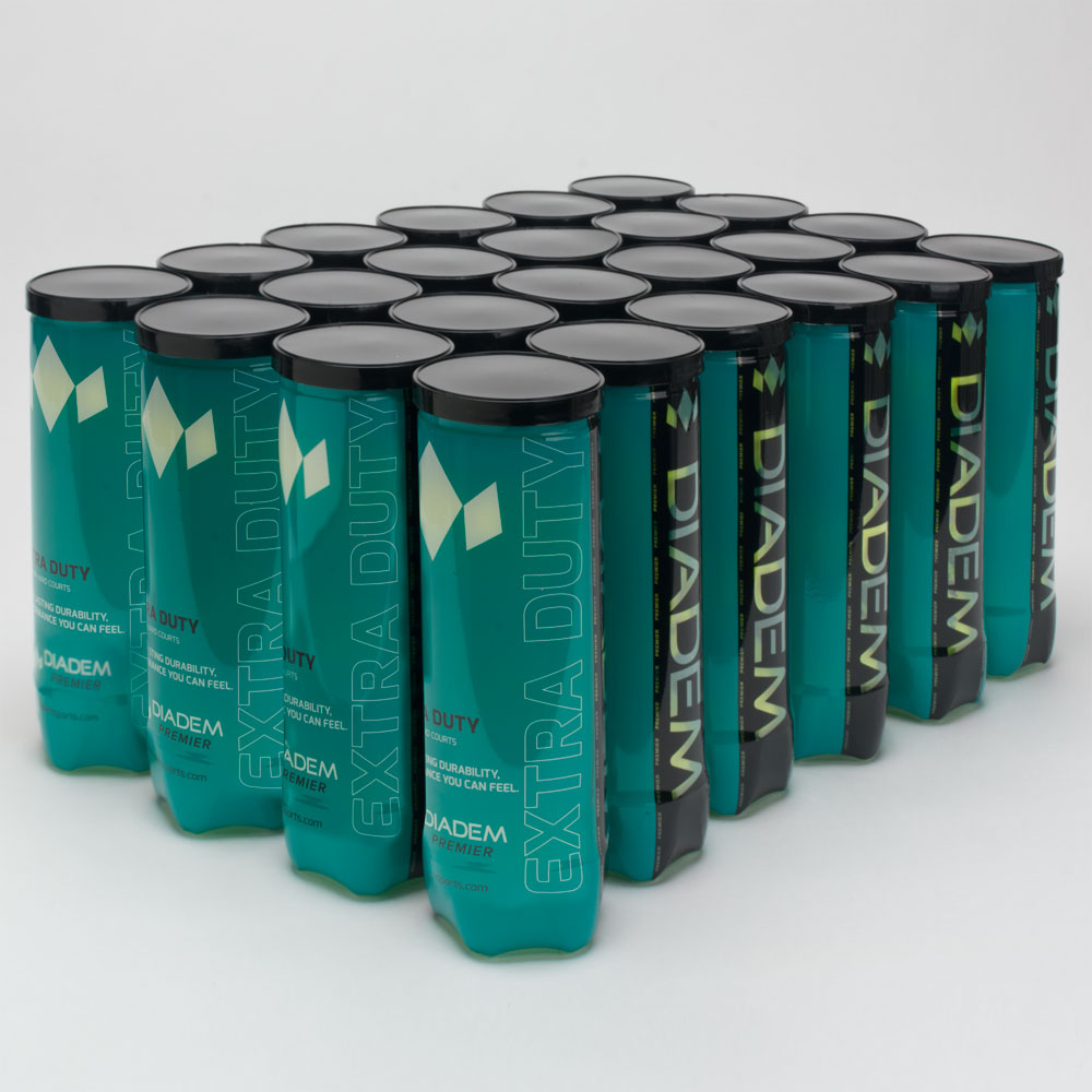 Diadem Premier Extra Duty Tennis Balls 24 Cans Tennis Balls - Diadem