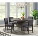 Picket House Furnishings Modesto 5PC Dining Set in Grey