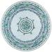 KNF Miraval Mosaic Table Collection - Round Bistro Table, Pewter, 54" Dia. - Frontgate