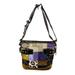 Coach Bags | Coach Authentic Patchwork Shoulder/Crossbody Bag, Brown, Purple, Gold | Color: Brown/Purple | Size: Os