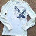 American Eagle Outfitters Shirts | Mens American Eagle Long Sleeve Shirt | Color: Cream | Size: M