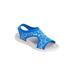 Extra Wide Width Women's The Serafina Sandal by Comfortview in Blue Multi (Size 7 WW)