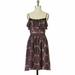 Anthropologie Dresses | Anthro Lil Come What May Floral Silk Dress | Color: Purple | Size: 2