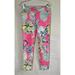Lilly Pulitzer Pants & Jumpsuits | Lilly Pulitzer Kelly Skinny Ankle Pants Swept Off Tropic Pink Sz 2 Euc | Color: Pink | Size: 2