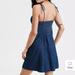American Eagle Outfitters Dresses | American Eagle Denim Tie Strap Dress Size Small | Color: Blue | Size: S