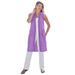 Plus Size Women's Lightweight Linen Vest by Woman Within in Pretty Violet (Size 30/32)