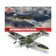 Airfix Supermarine Spitfire Mk.IXc Model Aircraft Kit, 1:24 Scale Plastic Model Aircraft/Plane Kits, 433 Piece WW2 Model Kit for Experienced Modeller Ages 8+, Includes Sprues & Decals - 1:24 Scale