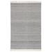 Jaipur Living Torre Indoor/ Outdoor Solid Gray/ Cream Runner Rug (3'X10') - Jaipur Living RUG153006