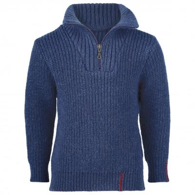 Engel - Kid's Troyer - Merinopullover Gr 116 blau