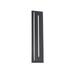 Modern Forms Midnight 26 Inch Tall LED Outdoor Wall Light - WS-W66226-40-BK