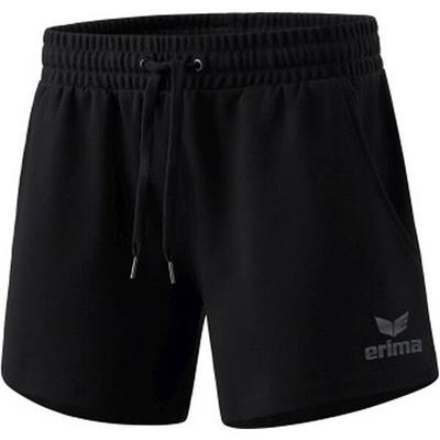 ERIMA Damen Essential Team Sweatshorts, Größe 44 in Schwarz