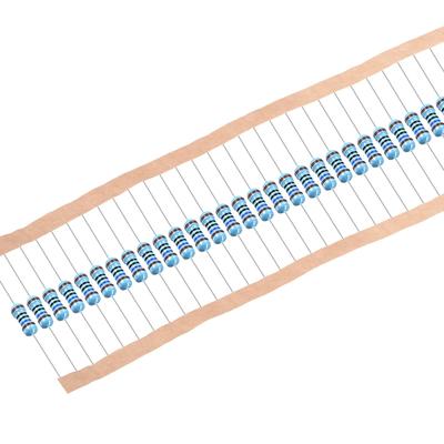 300 pcs Metal Film Resistors 160 Ohm 1/6W(1/8W) 1% Tolerances 5 Color Bands - Muti-Color