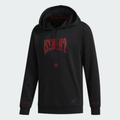 Adidas Shirts | Adidas Donovan Mitchell D.O.N Issue #2 Hoodie Gi8555 (Black/Red) | Color: Black/Red | Size: M