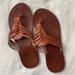 American Eagle Outfitters Shoes | American Eagle Slip-On Sandals | Color: Brown | Size: 7