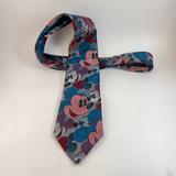 Disney Accessories | Balancine Vintage Disney Mickey Mouse Necktie The Tie Works Made In The Usa | Color: Blue | Size: Os