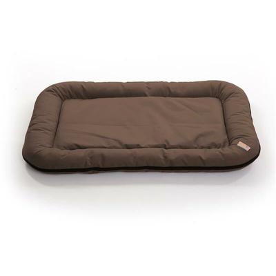 Hundebett Hundekissen Hundekorb Haustierbett Hundesofa Teflon Dunkelbraun 80x105 cm Image