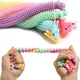 Worm String TPR Anti-souligné Anti-Strished Toys Vent Toys Décompression Squishy Kids Adults