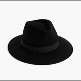 J. Crew Accessories | J. Crew Western Hat With Grosgrain Trim In Black | Color: Black | Size: Medium/Large