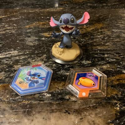 Disney Video Games & Consoles | Disney Infinity Characters Stitch Set | Color: Blue/Purple | Size: Os