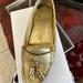 Tory Burch Shoes | Beautiful Tory Burch Moccasins With Tassels.They Are In Very Good Condition. | Color: Gold | Size: 8