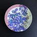 Anthropologie Wall Decor | Anthropologie Dessert Plate Floral Paisley 8.25” | Color: Blue | Size: Os