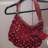 Jessica Simpson Bags | Brand New Jessica Simpson Red And White Polka Dot Purse | Color: Red/White | Size: Os