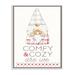 The Holiday Aisle® Comfy & Cozy Phrase Red Plaid Christmas Gnome Wood in Brown | 15 H x 10 W x 0.5 D in | Wayfair D1FF2BB4432244F7A2B15D1BE1AA6375