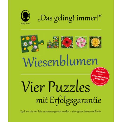 "Das ""Gelingt-Immer""-Puzzle Wiesenblumen. Das Puzzle-Spiel Für Senioren Mit Demenz"