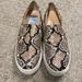 Kate Spade Shoes | Kate Spade Snake Print Slip- On Sneakers Sz 7.5 | Color: Black/Tan | Size: 7.5