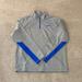 Nike Shirts | Mens Nike Therma-Fit Quarter Zip Pullover Size Large | Color: Blue/Gray | Size: L