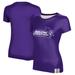 Women's Purple Abilene Christian University Wildcats Volleyball T-Shirt
