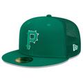 Men's New Era Green Pittsburgh Pirates 2022 St. Patrick's Day 59FIFTY Fitted Hat