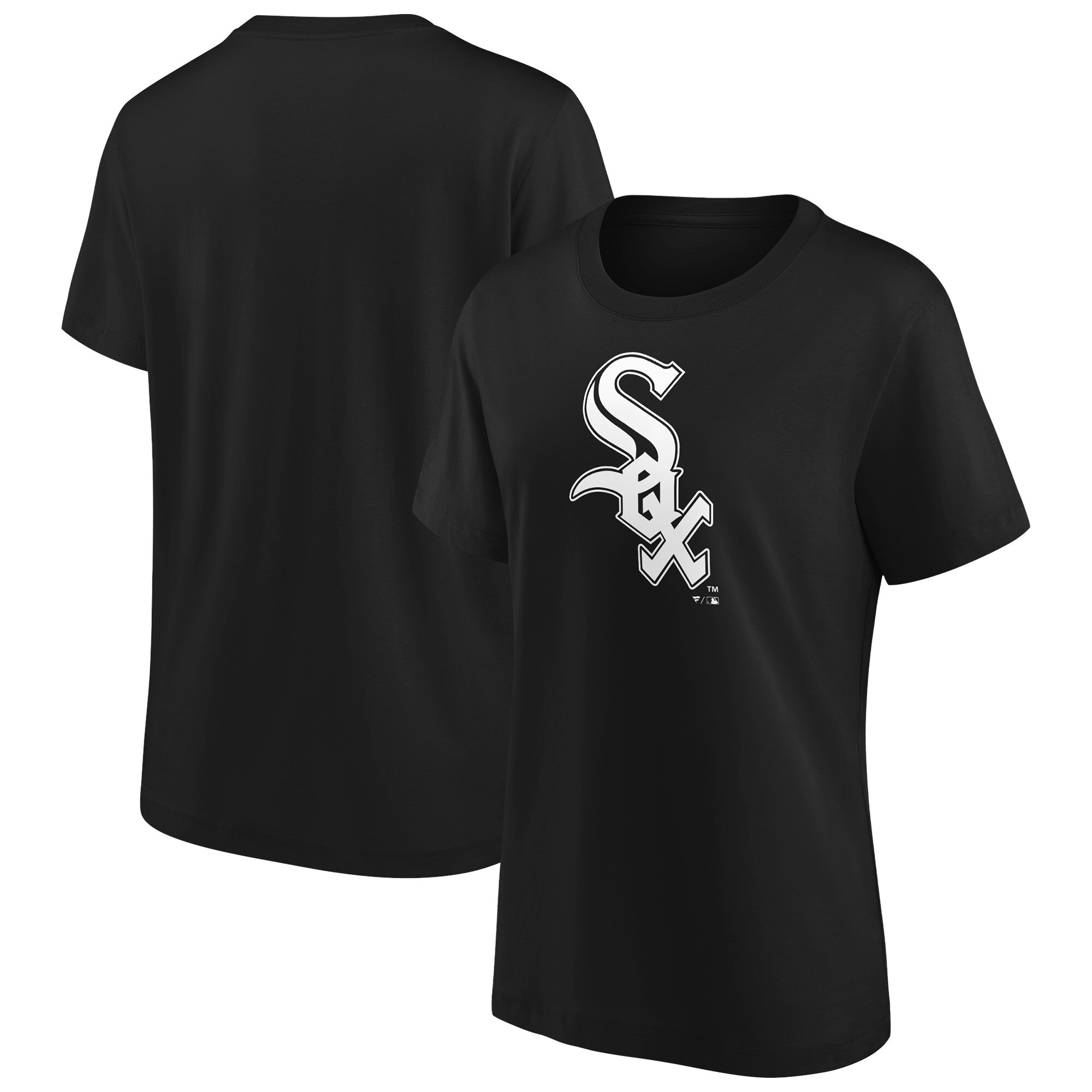 Chicago White Sox Primary Logo Grafik-T-Shirt – Damen Image
