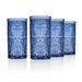 Godinger Silver Art Co Jax Glass Highball 14 oz Crystal in Blue | 5.71 H x 2.95 W in | Wayfair 28820