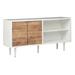 Signature Design Shayland Accent Cabinet in White/Brown - Ashley Furniture A4000275