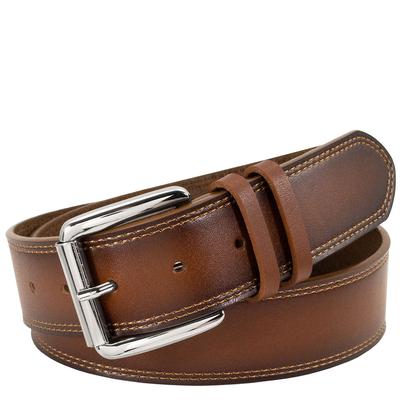 Stacy Adams Men's Dylan 40mm Casual Belt Brown 42 Leather