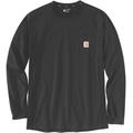 Carhartt Force Flex Pocket Langarmshirt, schwarz, Größe M