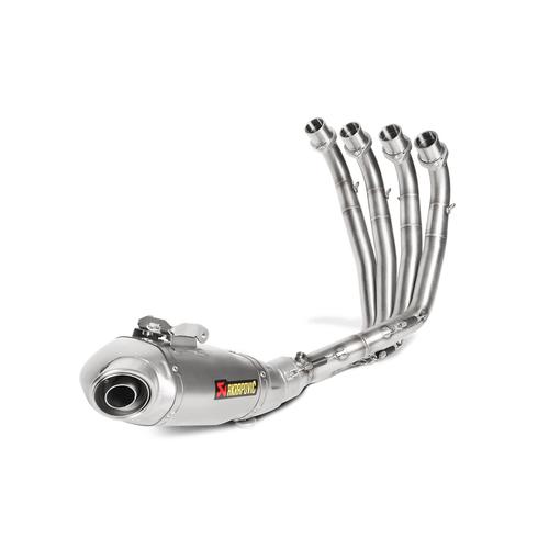 Akrapovic Slip-On Racing Line Titanium Auspuffanlage, silber