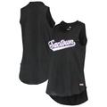 Women's Sportiqe Black Sacramento Kings Sactown Janie Tri-Blend Tank Top