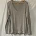 American Eagle Outfitters Sweaters | American Eagle Xl V Neck Grey Ribbed Cozy Sweater | Color: Gray | Size: Xl