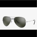 Ray-Ban Accessories | 2/$50 Bundle | Ray-Ban Large Aviator Metal Sunglasses | Color: Silver | Size: Os