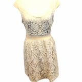 American Eagle Outfitters Dresses | American Eagle Lace Dress Size 12 / 2 Cut Out | Color: Cream | Size: Various