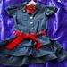 Polo By Ralph Lauren Dresses | Denim 3-Tier Ruffle Dress | Color: Blue/Red | Size: 5g