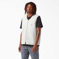 Dickies Men's Stonewashed Duck Carpenter Vest - Cloud Size S (TER03)