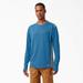 Dickies Men's Temp-Iq® 365 Long Sleeve Pocket T-Shirt - Vallarta Blue Size M (SL620)