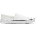 TOMS Men's White Fenix Slip-On Sneakers Shoes, Size 9.5