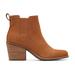 TOMS Women's Brown Everly Boots Leather Ortholite, Size 10