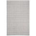 Gray 72 x 0.4 in Area Rug - Lauren Ralph Lauren Miles Stripe Hand Woven, Wool, Viscose, Silver Area Rug Viscose | 72 W x 0.4 D in | Wayfair