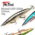 THETIME Hound Glider 125F 19g Leurre Long Casting Minnow Appât Artificiel IMA Leurre Flottant