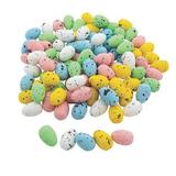 The Holiday Aisle® Small Speckled Foam Easter Eggs - Craft Supplies - 100 Pieces | 2.3 H x 4.9 W x 9.5 D in | Wayfair